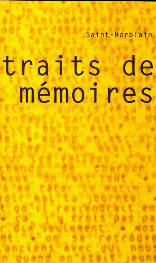 Livrenpoche : Portraits de mémoires Saint-Herblain - Collectif - Livre