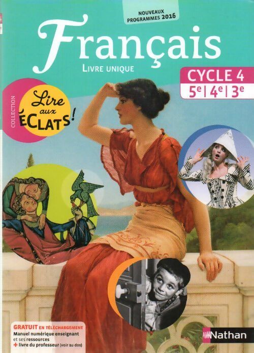 Livrenpoche : Français cycle 4. 5e-4e-3e livre unique - Thomas Bouhours - Livre