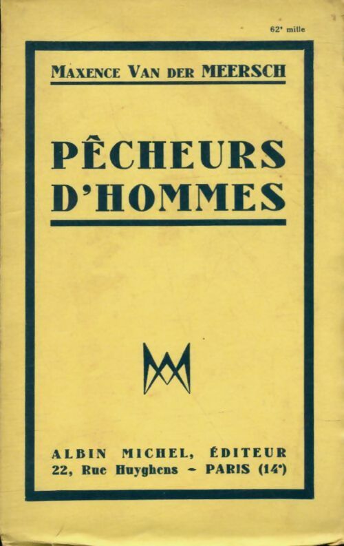 Livrenpoche : Pêcheurs d'hommes - Maxence Van der Meersch - Livre