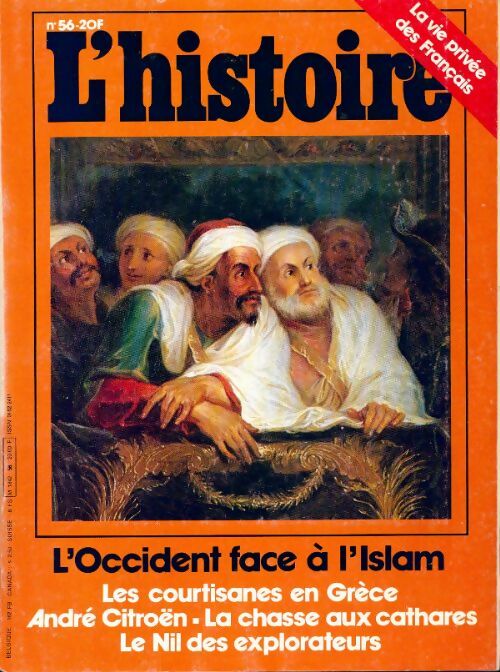 Livrenpoche : L'histoire n°56 : L'occident face à l'islam - Collectif - Livre