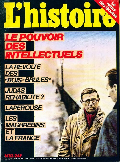 Livrenpoche : L'histoire n°83 : Le pouvoir des intellectuels - Collectif - Livre