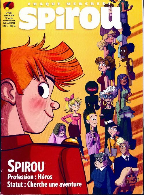 Livrenpoche : Spirou n°4067 : Spirou - Collectif - Livre