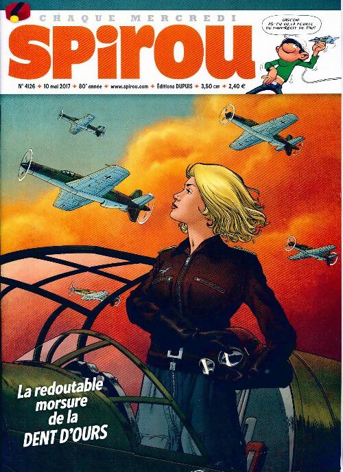 Livrenpoche : Spirou n°4126 : La redoutable morsure de la Dent d'Ours - Collectif - Livre