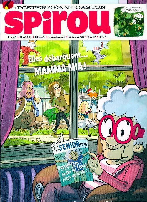 Livrenpoche : Spirou n°4140 : Elles débarquent.... MAMMA MIA ! - Collectif - Livre