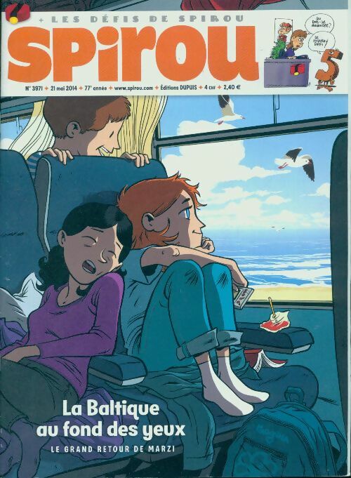 Livrenpoche : Spirou n°3971 : La Baltique au fond des yeux - Collectif - Livre