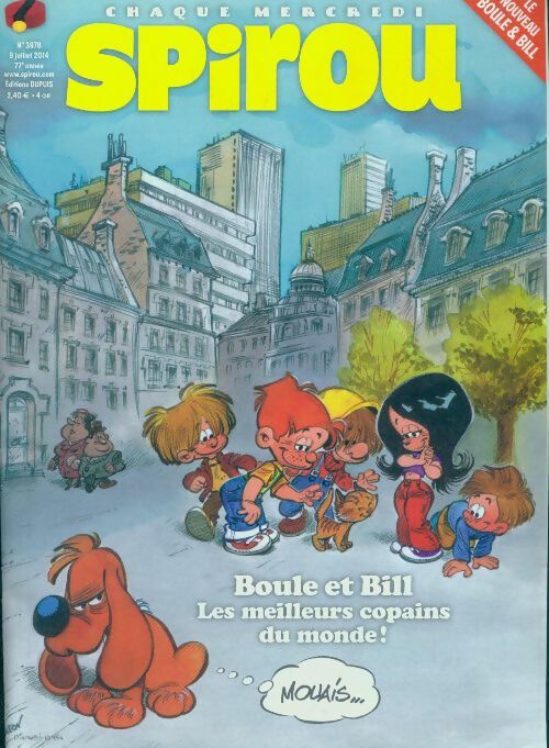 Livrenpoche : Spirou n°3978 : Boule et Bill. Les meilleurs copains du monde ! - Collectif - Livre