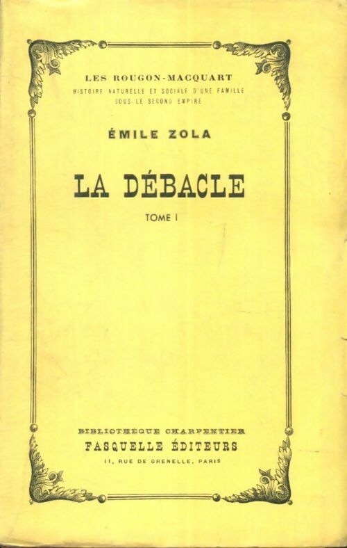 Livrenpoche : La débâcle Tome I - Emile Zola - Livre
