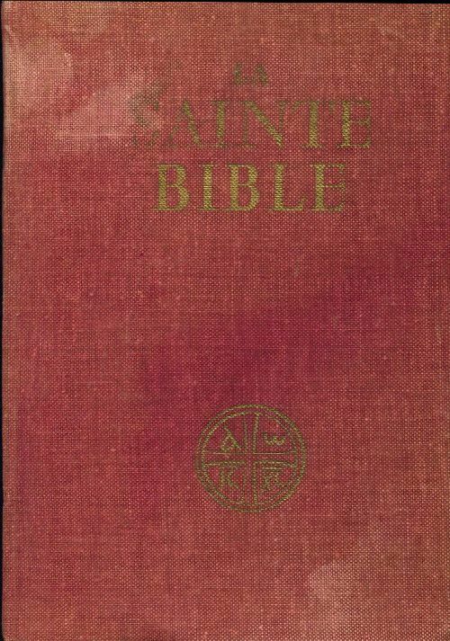 Livrenpoche : La sainte Bible - Ecole Biblique De Jérusalem - Livre