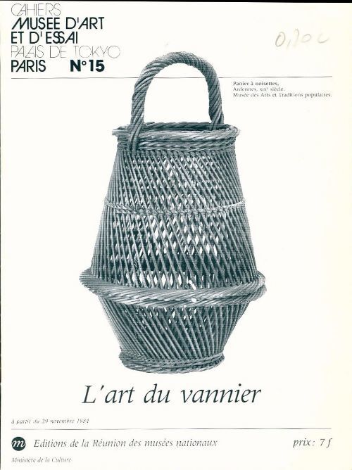 Livrenpoche : L'art du vannier : Exposition 29 novembre 1984-fin avril 1985 - Collectif - Livre