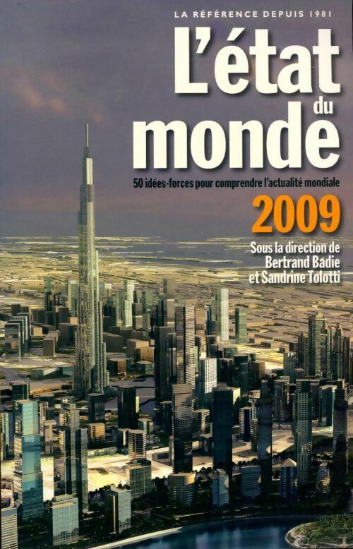 Livrenpoche : L'état du monde 2009 - Sandrine Tolotti - Livre