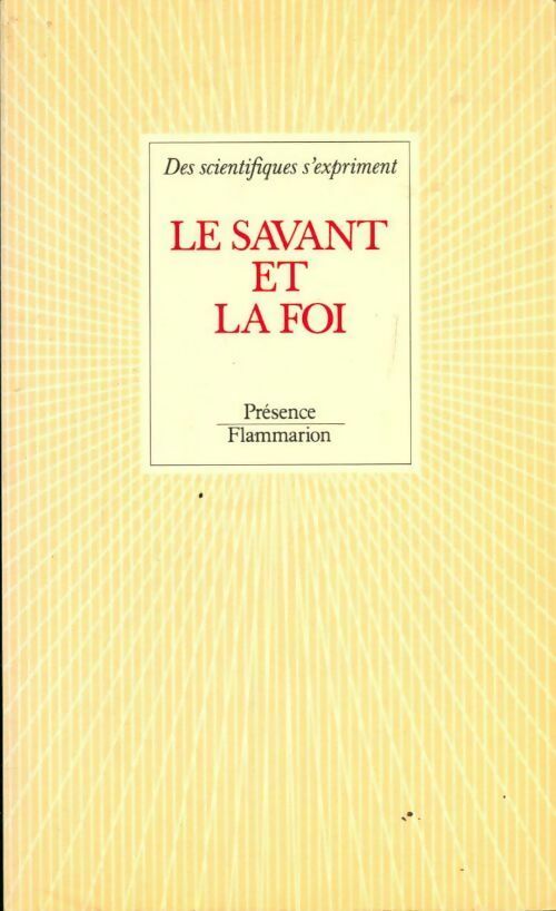 Livrenpoche : Le savant et la foi - Jean Delumeau - Livre