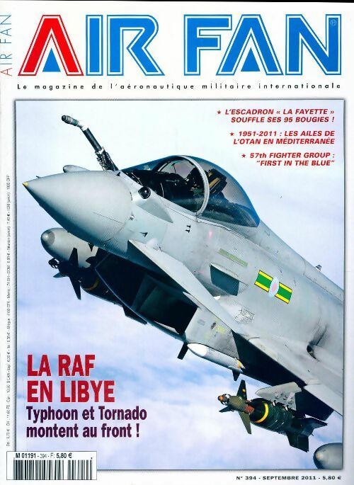 Livrenpoche : Air fan n°394 : La RAF en Libye - Collectif - Livre