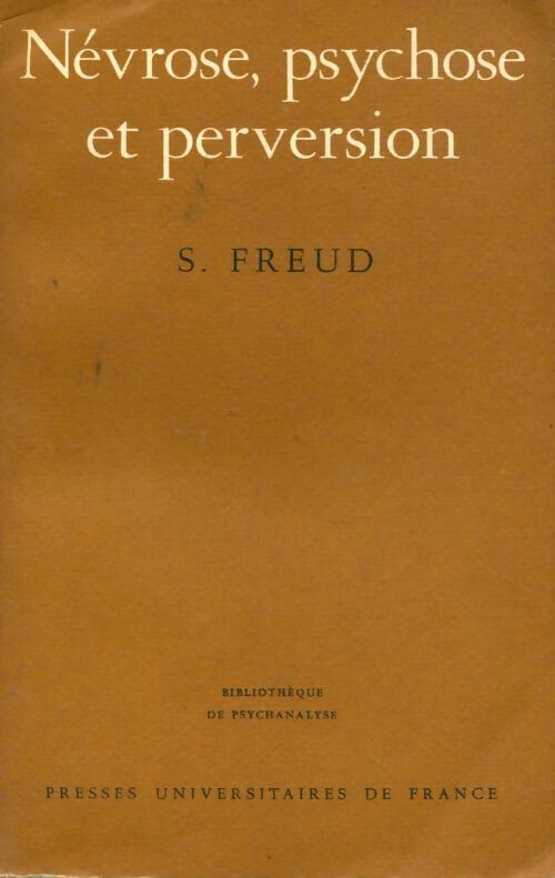 Livrenpoche : Névrose, psychose et perversion - Sigmund Freud - Livre