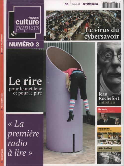 Livrenpoche : France Culture papiers n° 3 : Le rire pour le meilleur et pour le pire - Collectif - Livre