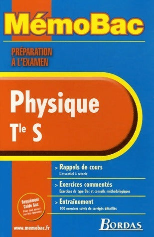 Livrenpoche : Physique Terminale S 2005 - Jean-Claude Paul - Livre