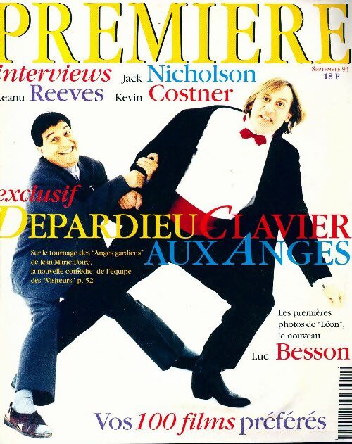 Livrenpoche : Première n°210 : Depardieu-Clavier aux anges - Collectif - Livre