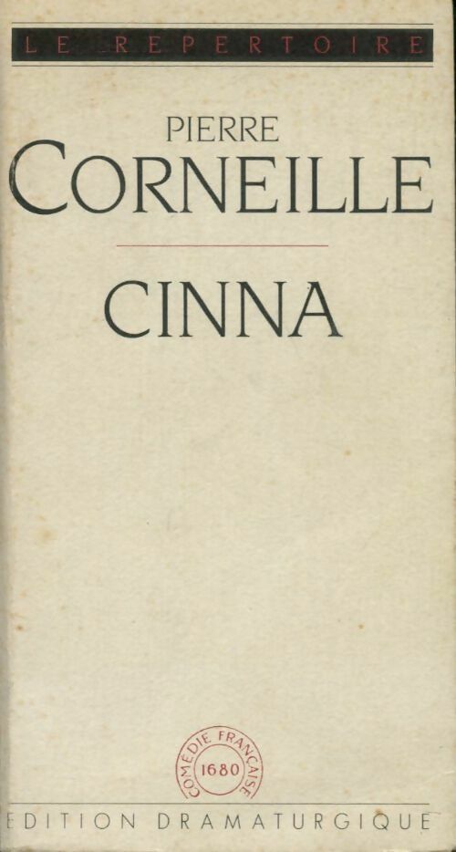 Livrenpoche : Cinna - Pierre Corneille - Livre