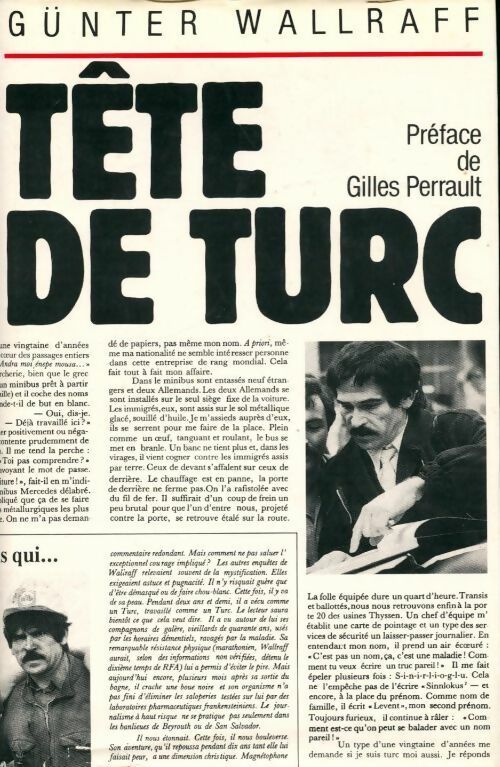 Livrenpoche : Tête de Turc - Wallraff Gunter - Livre
