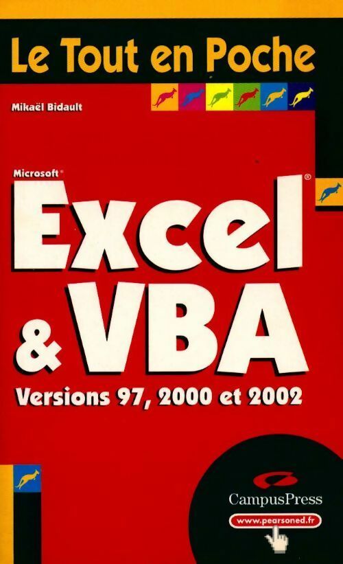 Livrenpoche : Excel & VBA - Mikaël Bidault - Livre