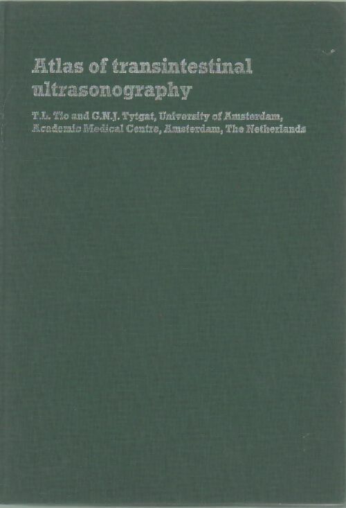 Livrenpoche : Atlas of transintestinal ultrasonography - Collectif - Livre