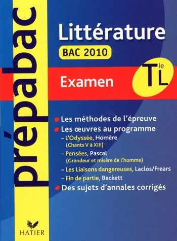 Livrenpoche : Littérature Terminales L 2010. Examen - Brigitte Wagneur Gavalda - Livre
