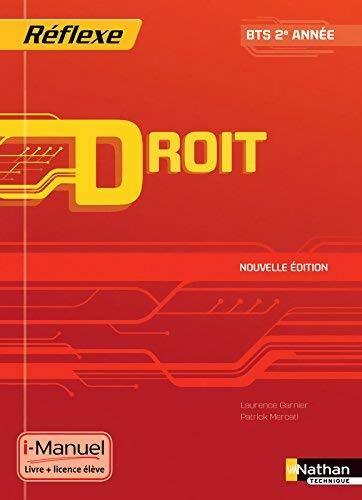 Livrenpoche : Droit BTS 2e année - Laurence Garnier, Patrick Mercati - Livre