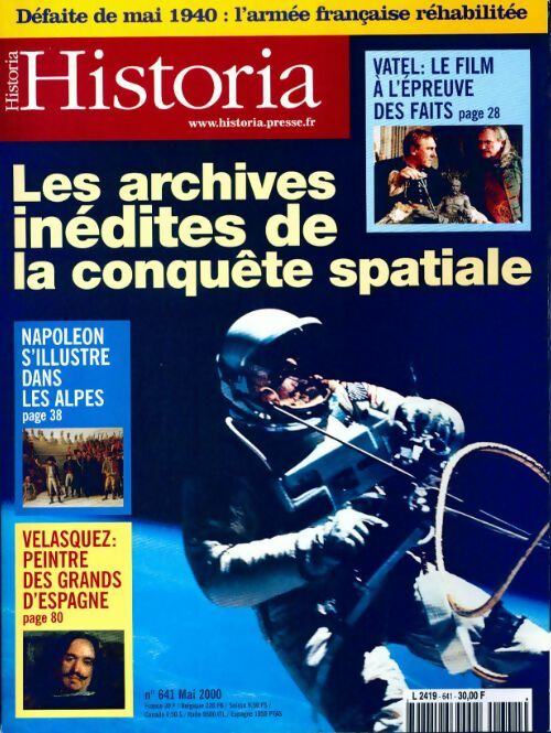 Livrenpoche : Historia n°641 : Les archives inédites de la conquête spaciale - Collectif - Livre