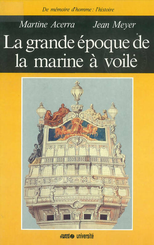 Livrenpoche : La grande époque de la marine à voile - Jean Meyer, Martine Acerra - Livre