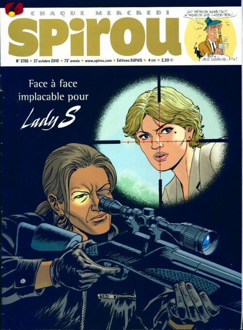 Livrenpoche : Spirou n°3785 : Face à face implacable pour Lady S - Collectif - Livre