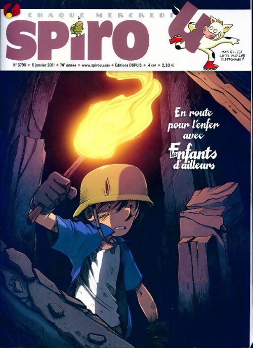 Livrenpoche : Spirou n°3795 : En route pour l'enfer avec les enfants d'ailleurs - Collectif - Livre