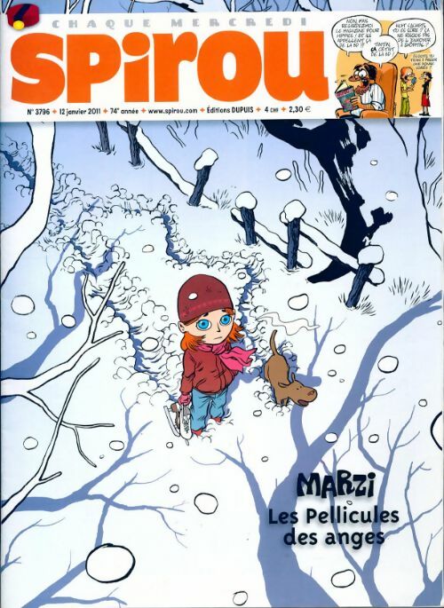 Livrenpoche : Spirou n°3796 : Marzi, les pellicules des anges - Collectif - Livre