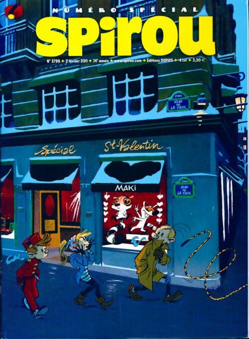 Livrenpoche : Spirou n°3799 : Spécial Saint-Valentin - Collectif - Livre