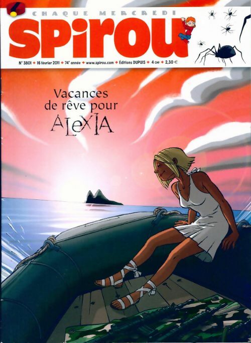 Livrenpoche : Spirou n°3801 : Vacances de rêve pour Alexia - Collectif - Livre