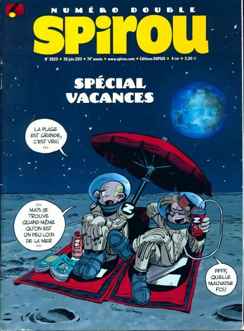 Livrenpoche : Spirou n°3820 : Spécial vacances - Collectif - Livre