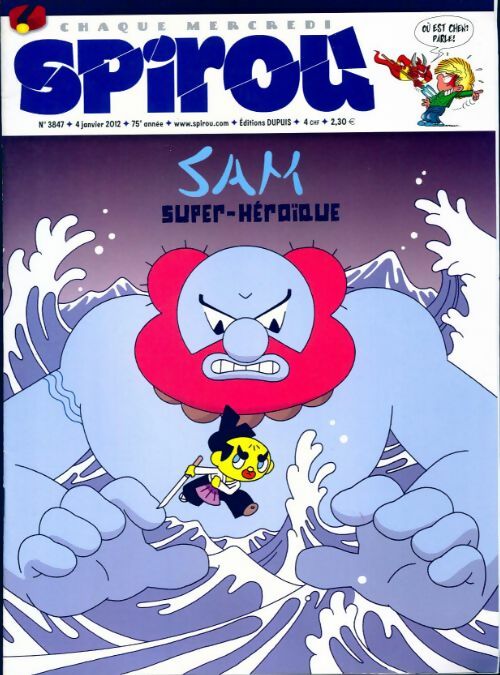Livrenpoche : Spirou n°3847 : Sam super-héroïque - Collectif - Livre