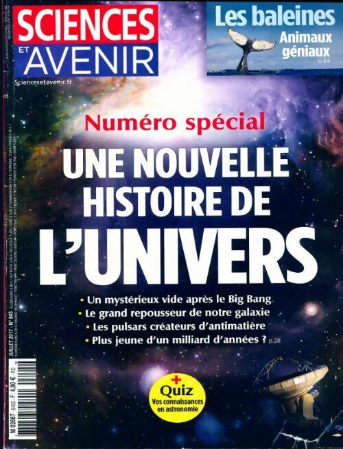 Livrenpoche : Sciences et avenir N°845 : Une nouvelle histoire de l'univers - Collectif - Livre
