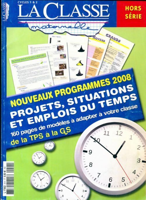 Livrenpoche : La classe maternelle Hors-Série n°24 - Collectif - Livre