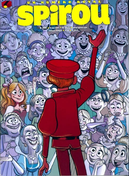 Livrenpoche : Spirou n°3865 : Un numéro royal - Collectif - Livre