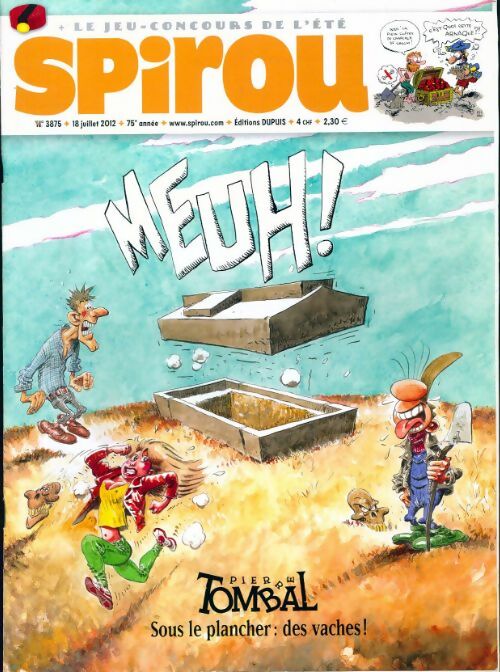 Livrenpoche : Spirou n°3875 : Meuh ! - Collectif - Livre