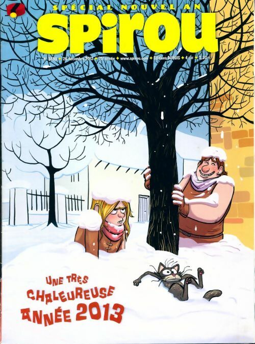 Livrenpoche : Spirou n°3898 : Une très chaleureuse année 2013 - Collectif - Livre