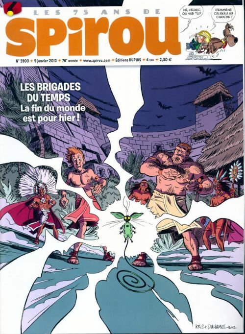 Livrenpoche : Spirou n°3900 : Les brigades du temps - Collectif - Livre