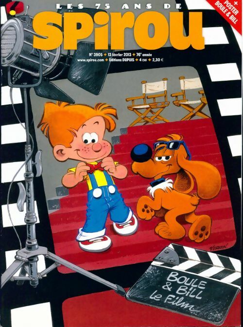 Livrenpoche : Spirou n°3905 : Boule & Bill, le film - Collectif - Livre