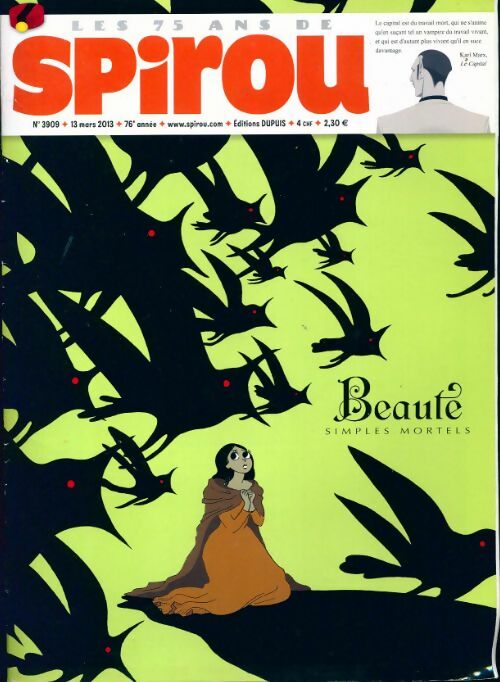 Livrenpoche : Spirou n°3909 : Beauté, simples mortels - Collectif - Livre
