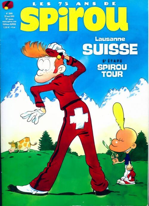 Livrenpoche : Spirou n°3919 : Lausanne Suisse - Collectif - Livre
