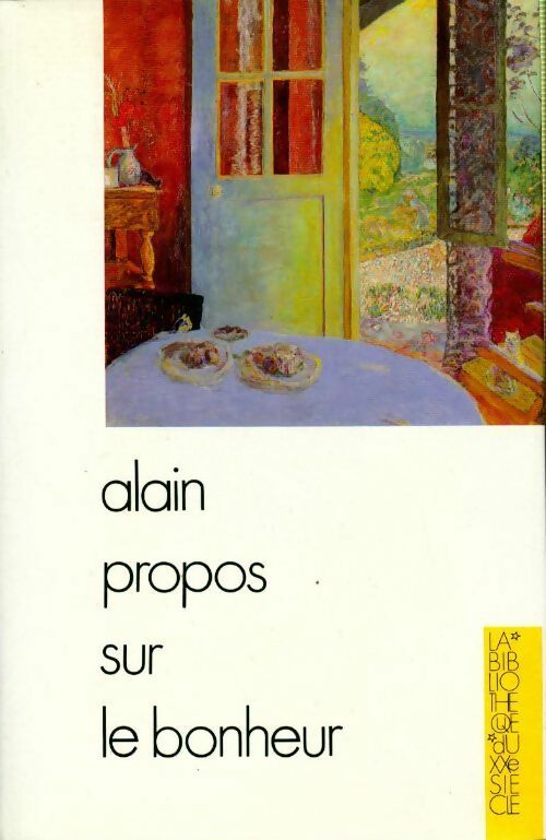 Livrenpoche : Propos sur le bonheur - Alain - Livre
