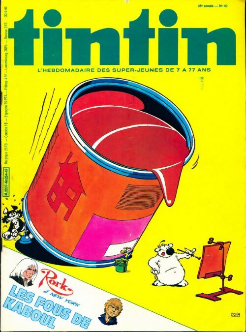 Livrenpoche : Tintin n°264 : Les fous de Kaboul - Collectif - Livre