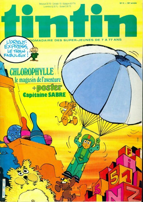 Livrenpoche : Tintin n°390 : Chlorophylle - Collectif - Livre