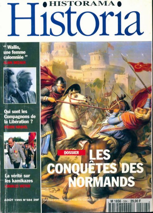 Livrenpoche : Historia n°584 : Les conquêtes des normands - Collectif - Livre