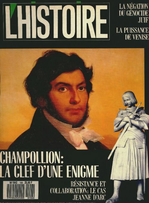Livrenpoche : L'histoire n°106 : Champollion, la clef d'une énigme - Collectif - Livre