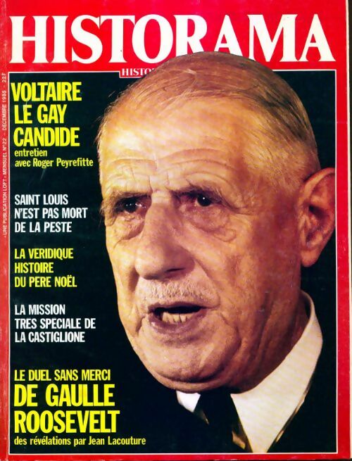 Livrenpoche : Historama n°22 : Le duel sans merci De Gaulle-Roosevelt - Collectif - Livre